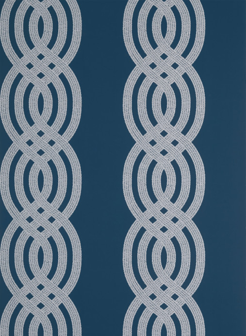 Thibaut Wallpaper Braid - Navy