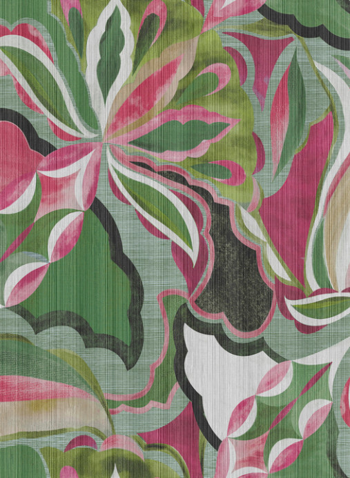 Essentials Wallpaper Myriad - Pistachio Pink