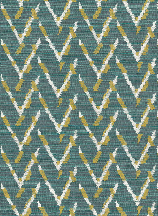 Arte International Tapete Chasu - Lemony Teal