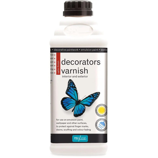 Polyvine Decorators Varnish - Satin - 1l