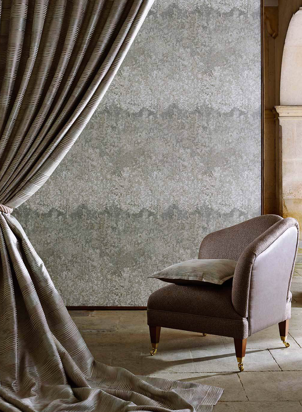 Rotherby Indienne Wallpaper  Zoffany by Sanderson Design