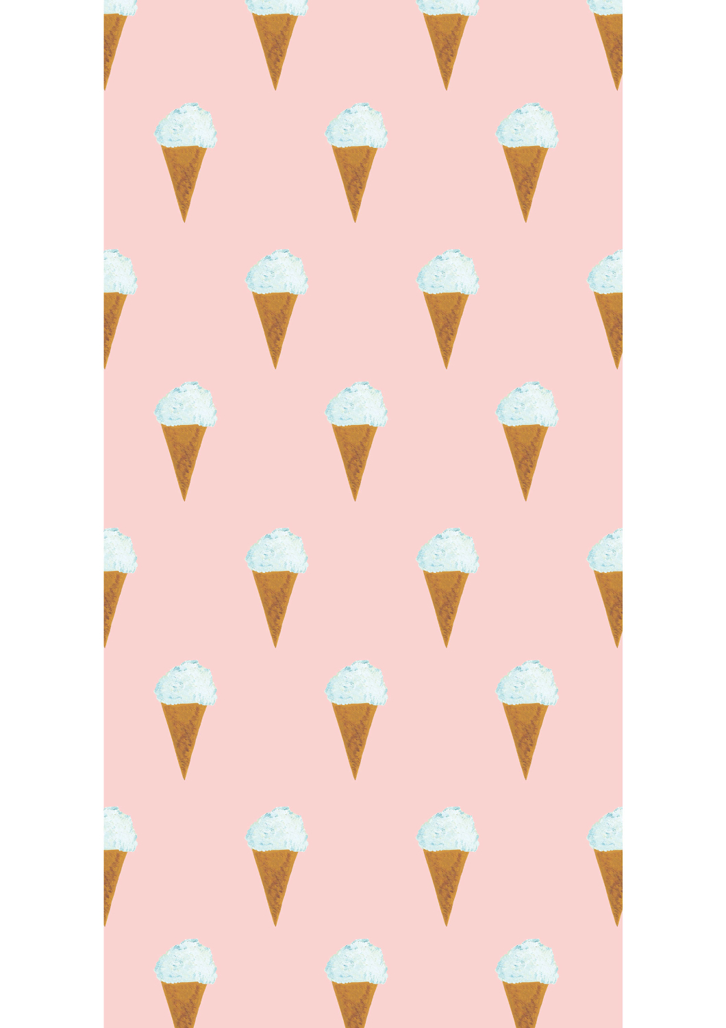 KEK Amsterdam | Wallpaper Ice Cream | meinewand.com