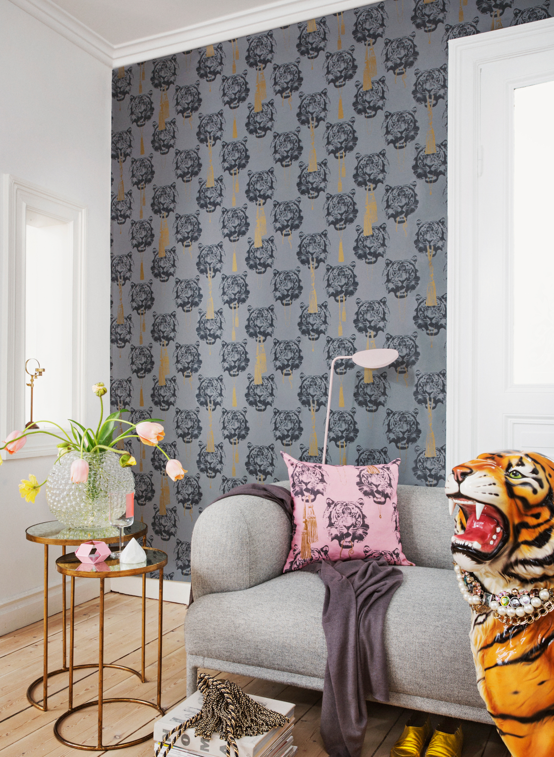 Studio Lisa Bengtsson Wallpaper Coco Tiger-8124